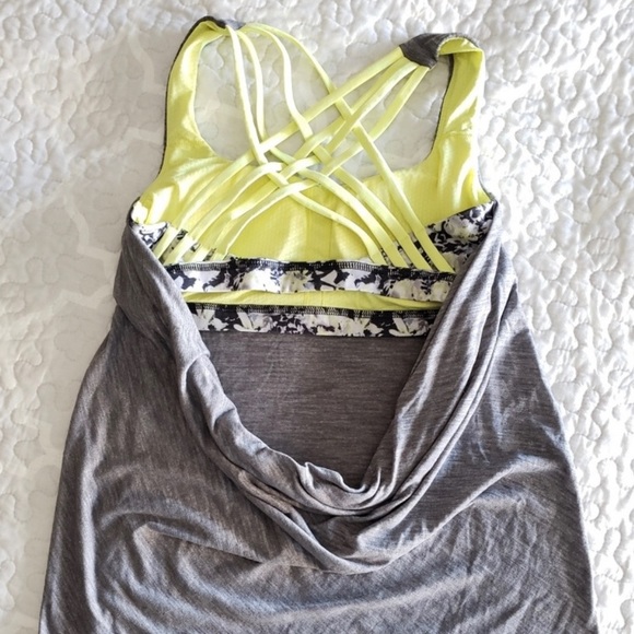 lululemon athletica Tops - Lululemon Athletica gray raise the barre top